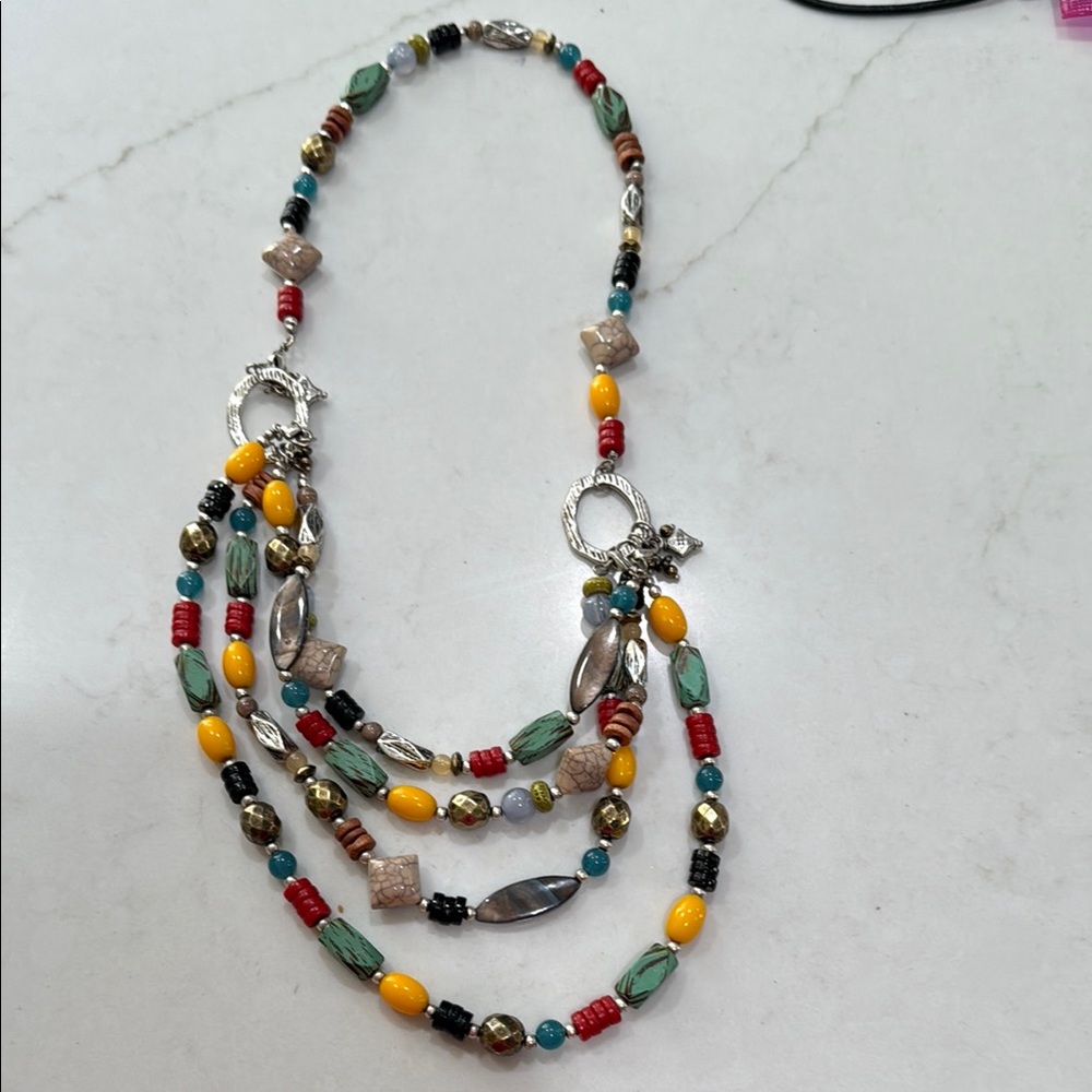 Multicolor Beaded Necklace